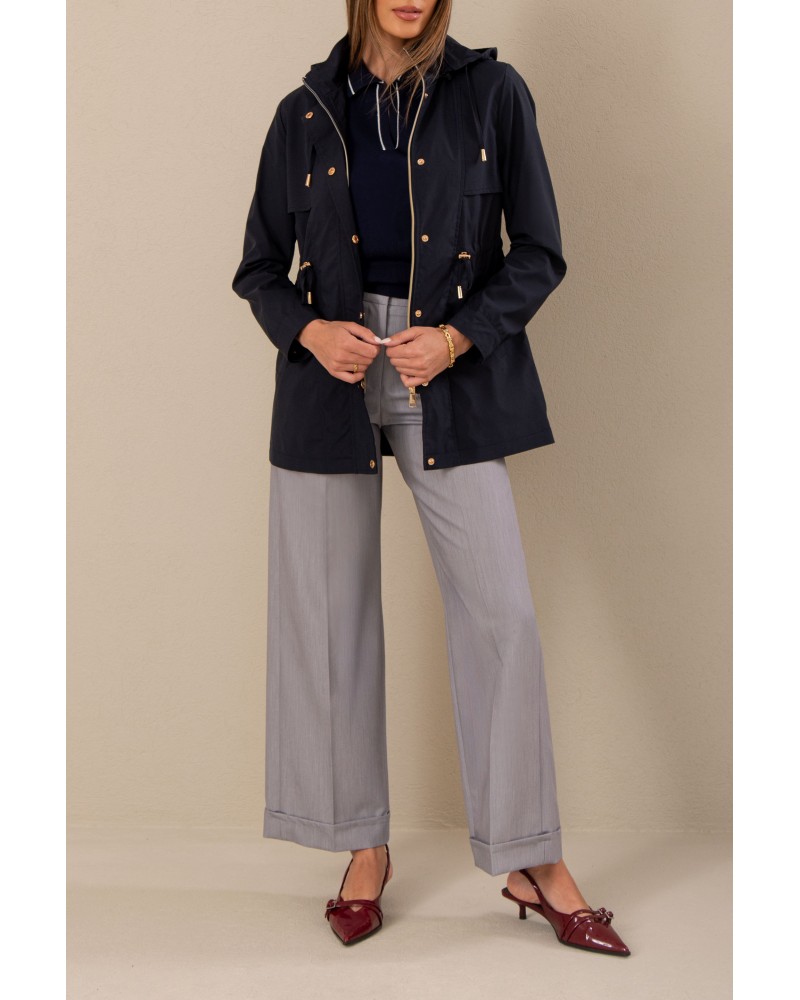 PARKA CON CINTURA AJUSTABLE DE FERRACHE