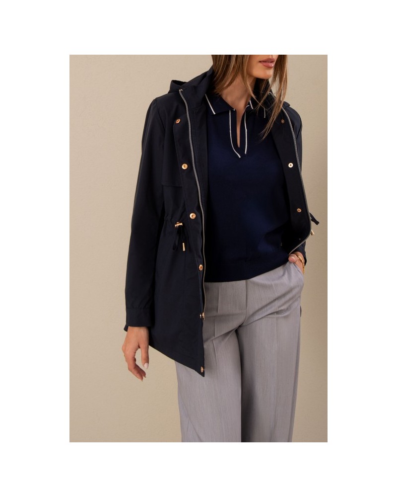 PARKA CON CINTURA AJUSTABLE DE FERRACHE