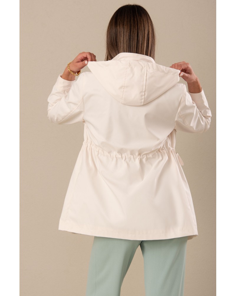 PARKA CON CINTURA AJUSTABLE DE FERRACHE