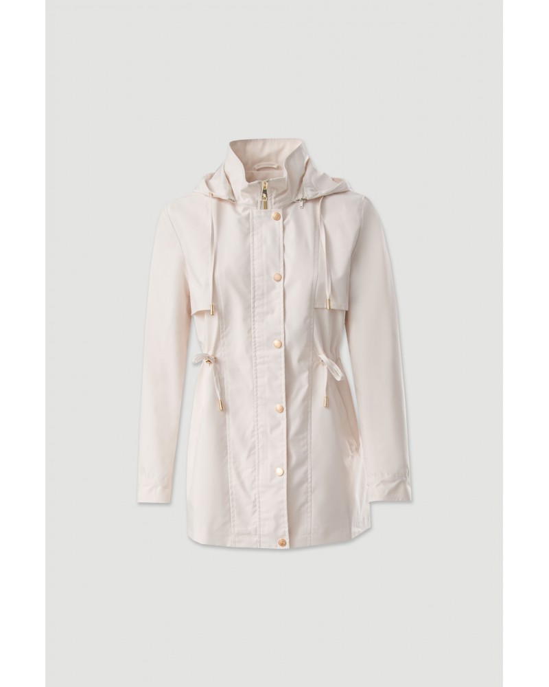 PARKA CON CINTURA AJUSTABLE DE FERRACHE