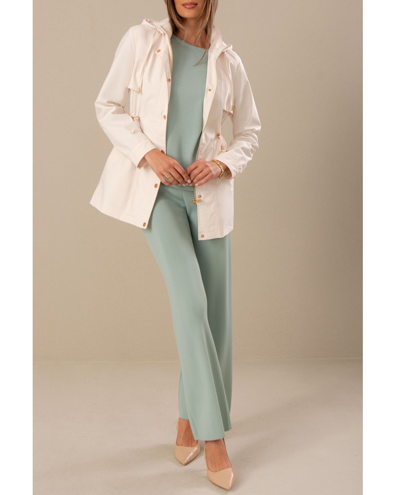 PARKA CON CINTURA AJUSTABLE DE FERRACHE