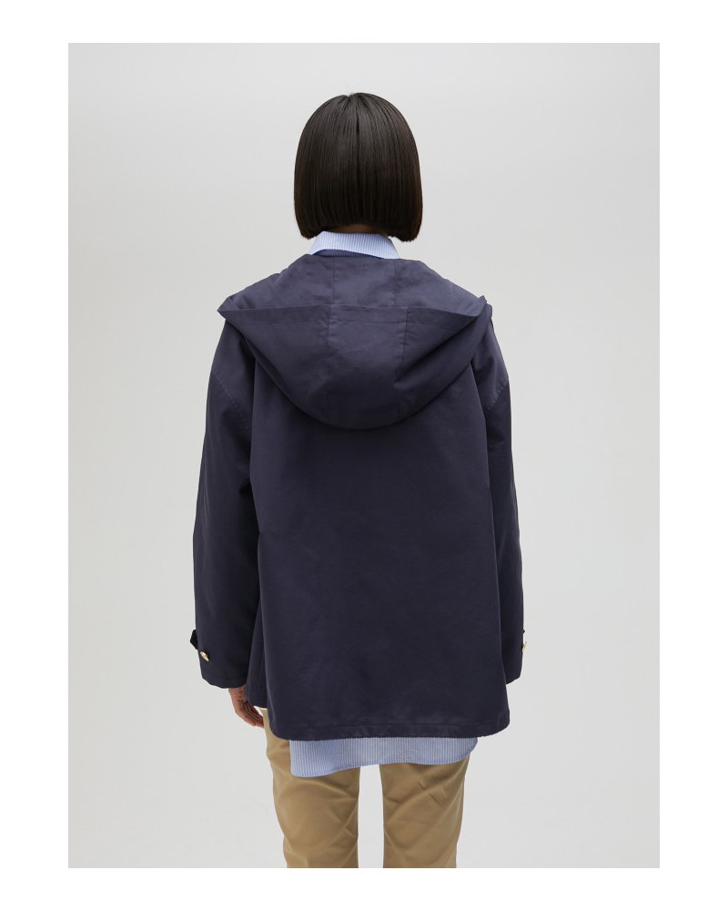 PARKA CON CAPUCHA NAVY DE LOLA CASADEMUNT