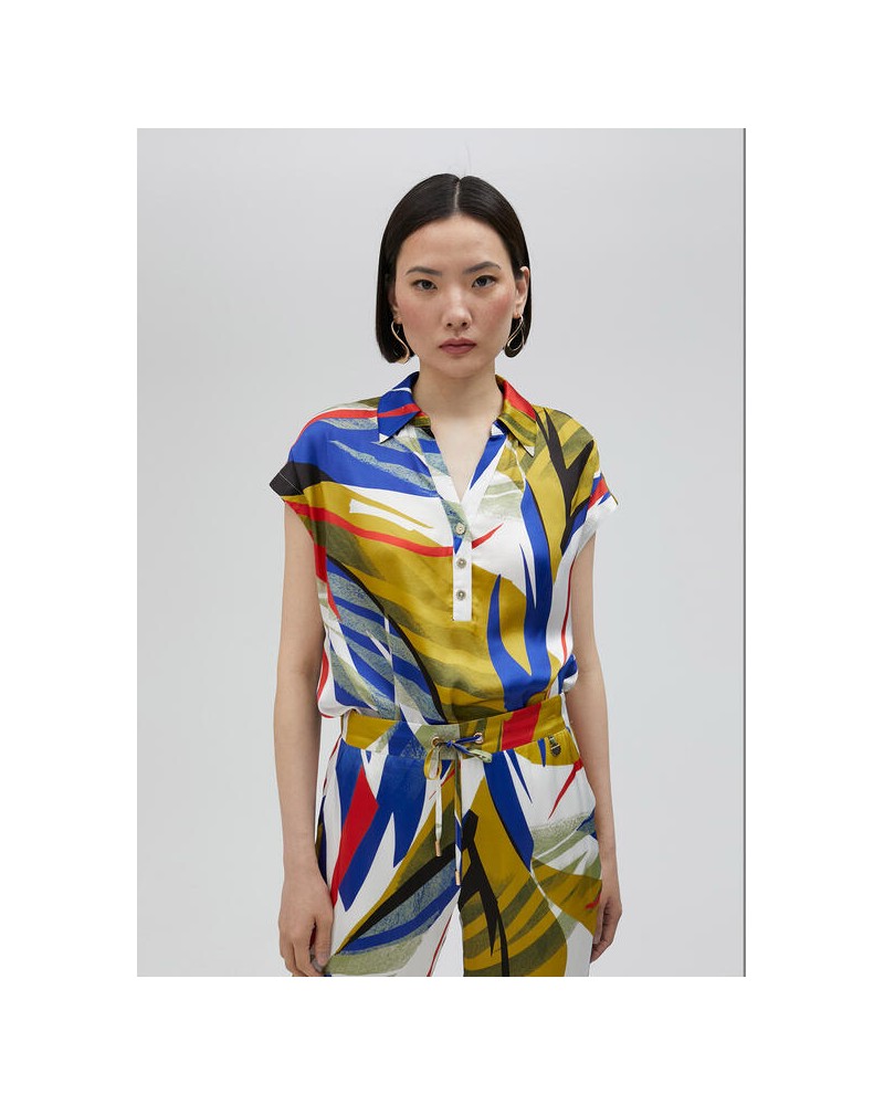 BLUSA ESTAMPADO TROPICAL DE LOLA CASADEMUNT