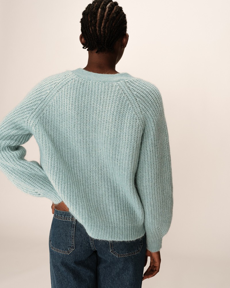 CARDIGAN MANGA LARGA DE GRACE AND MILA