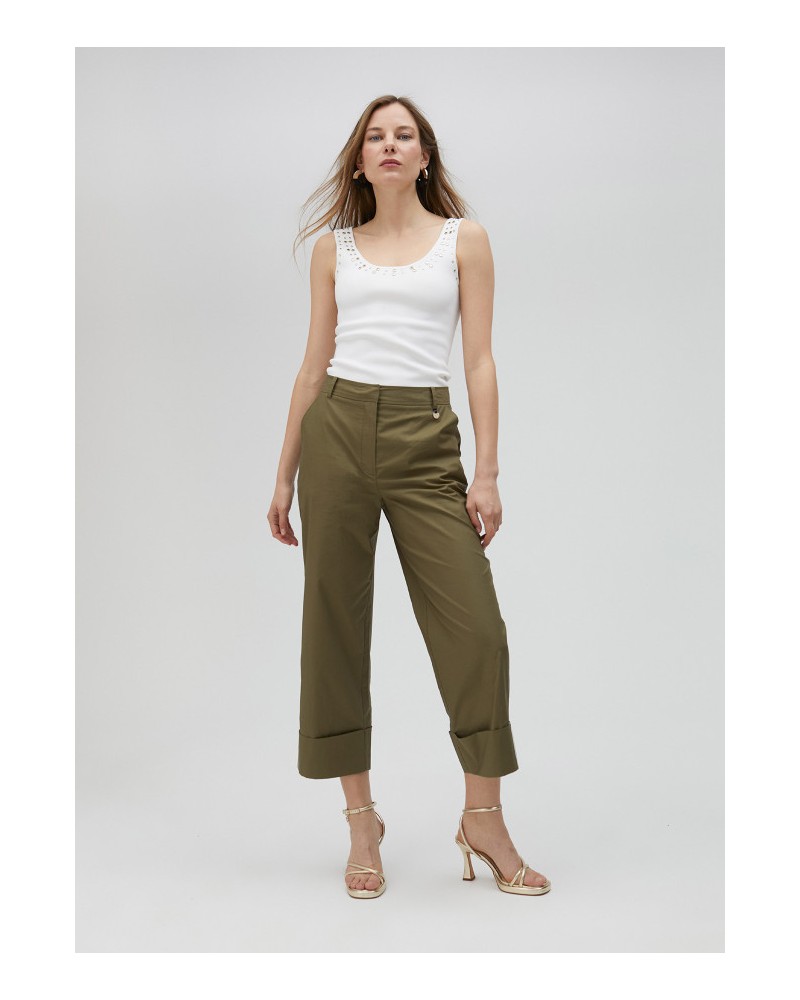 PANTALON POPEL KAKI DE LOLA CASADEMUNT