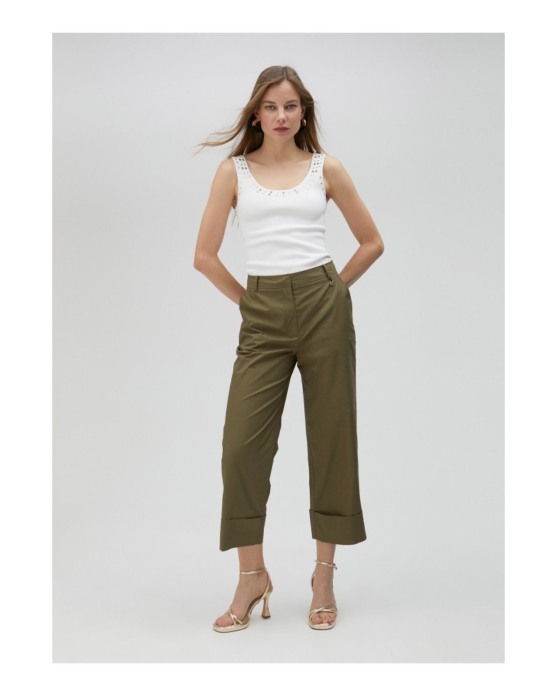 PANTALON POPEL KAKI DE LOLA CASADEMUNT