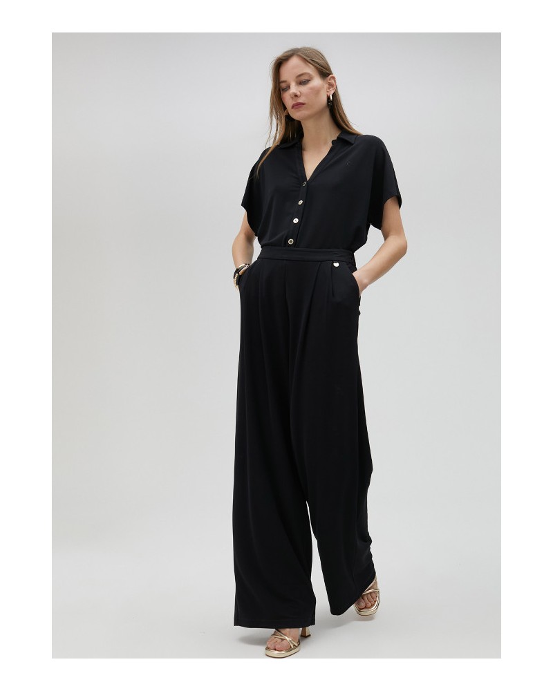 PANTALON FLUIDO NEGRO DE LOLA CASADEMUNT