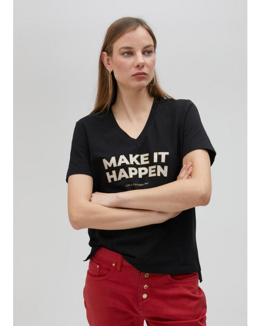 CAMISETA MAKE IT DE LOLA CASADEMUNT