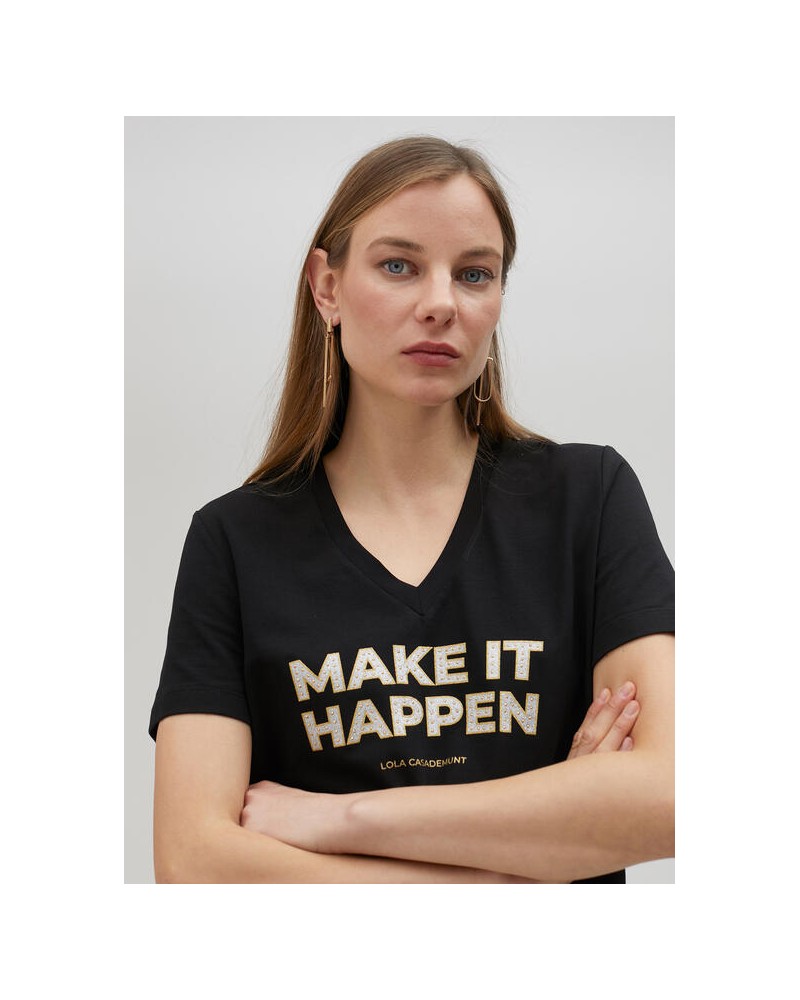 CAMISETA MAKE IT DE LOLA CASADEMUNT