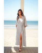 VESTIDO RAYAS CAMISERO DE GUIMANOS