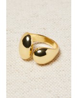 ANILLO METAL DORADO DE LATIDO