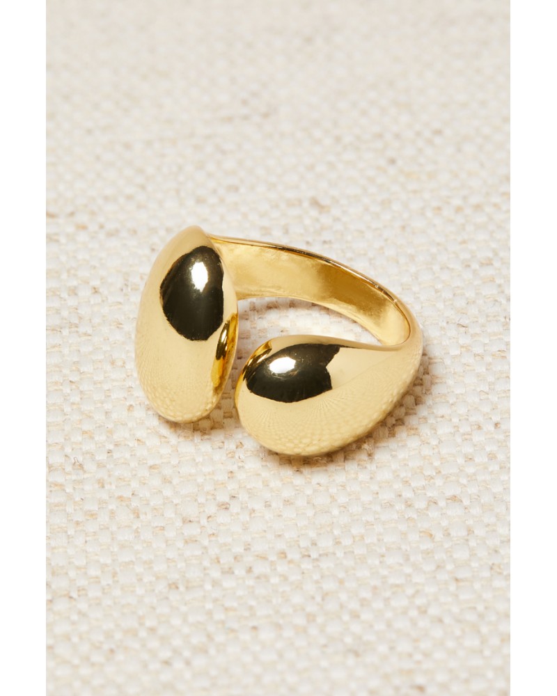 ANILLO METAL DORADO DE LATIDO