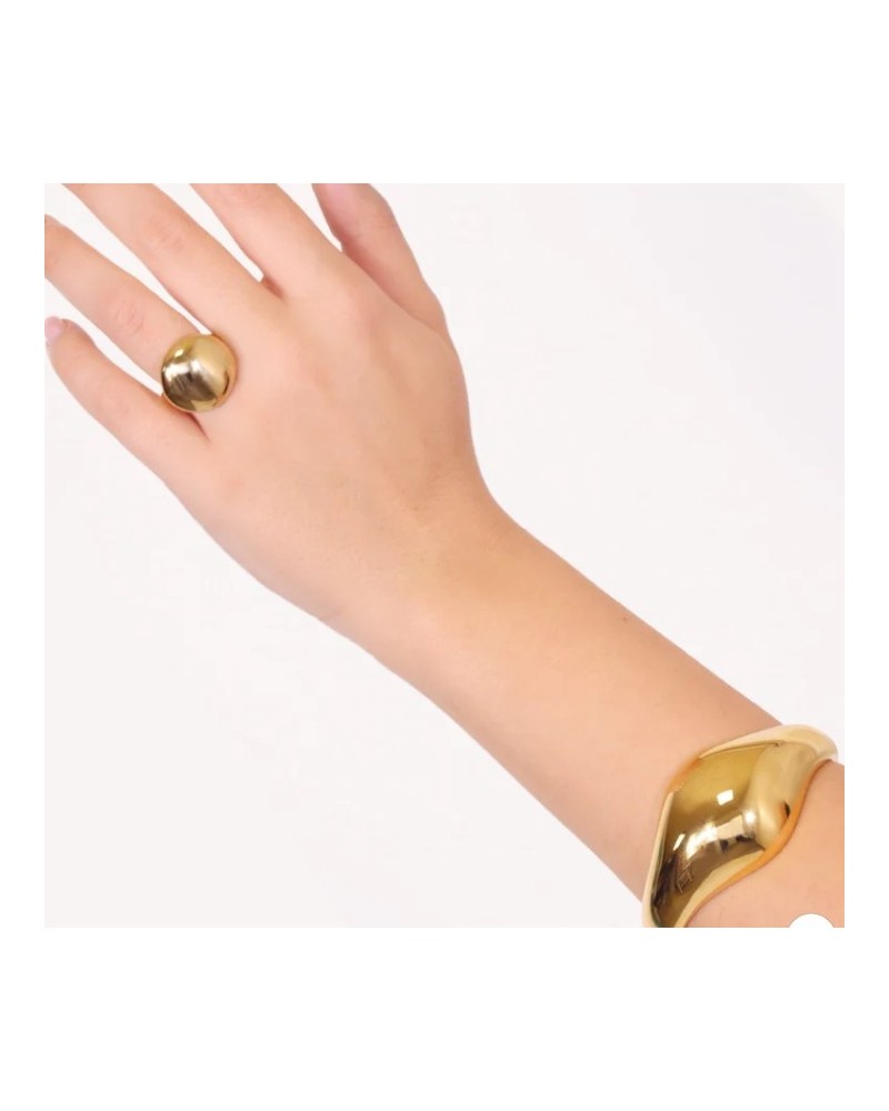 BRAZALETE EN ACERO DE ANARTXY