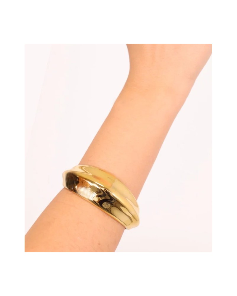 BRAZALETE ANCHO ACERO DE ANARTXY