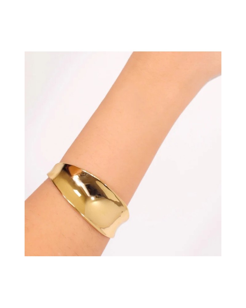BRAZALETE ANCHO ACERO DE ANARTXY