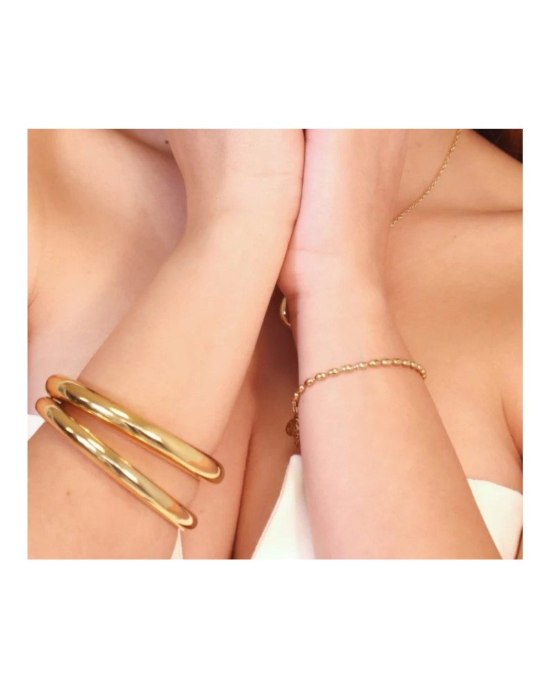 PULSERA BOLITAS ACERO DE ANARTXY