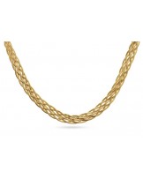 COLLAR CORTO ACERO TRENZADO DE ANARTXY