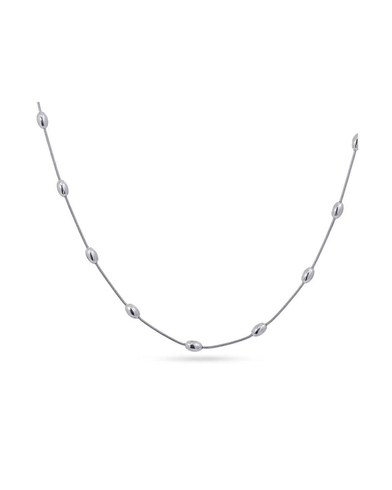 COLLAR BOLITAS ACERO DE ANARTXY