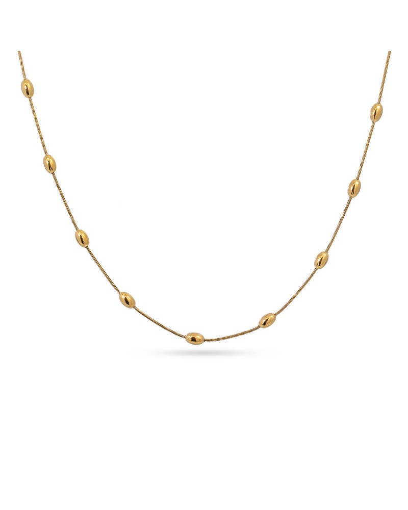 COLLAR BOLITAS ACERO DE ANARTXY