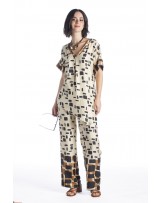 PANTALON ESTAMPADO FLUIDO DE IN PERFECTA