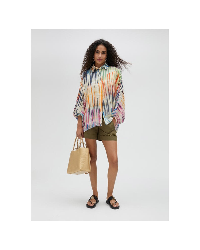 CAMISA RAYA MULTICOLOR DE LOLA CASADEMUNT