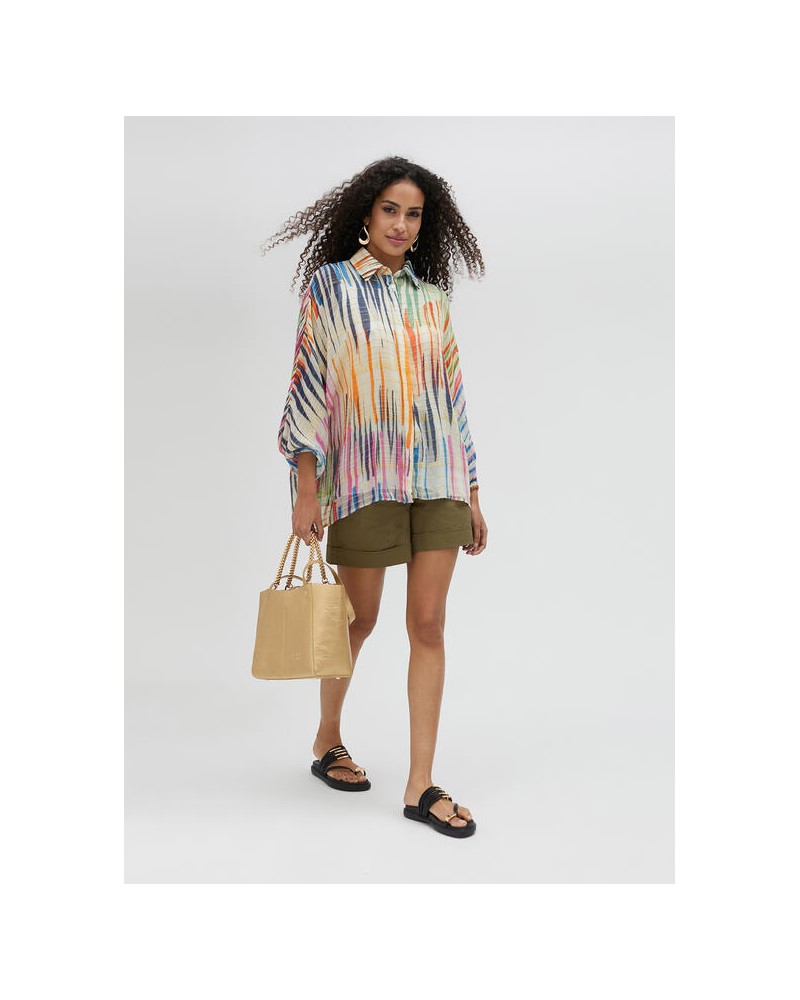 CAMISA RAYA MULTICOLOR DE LOLA CASADEMUNT
