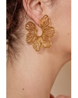 PENDIENTES FLOR TROQUELADA DE LATIDO