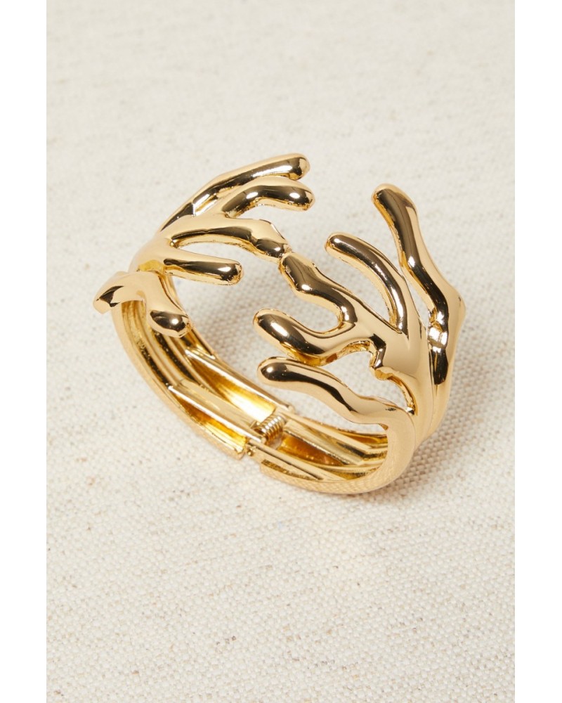 BRAZALETE DORADO DE LATIDO