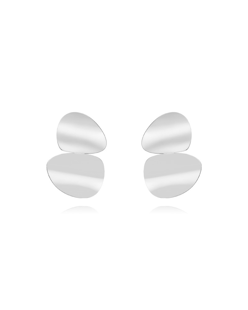 PENDIENTES DOBLE CHAPA ACERO