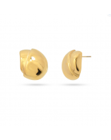 PENDIENTES CARACOLA ACERO DE ANARTXY