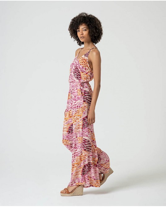 PANTALON ESTAMPADO ANCHO DE SURKANA