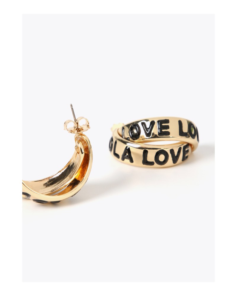 PENDIENTES DOBLE ARO DE LOLA CASADEMUNT