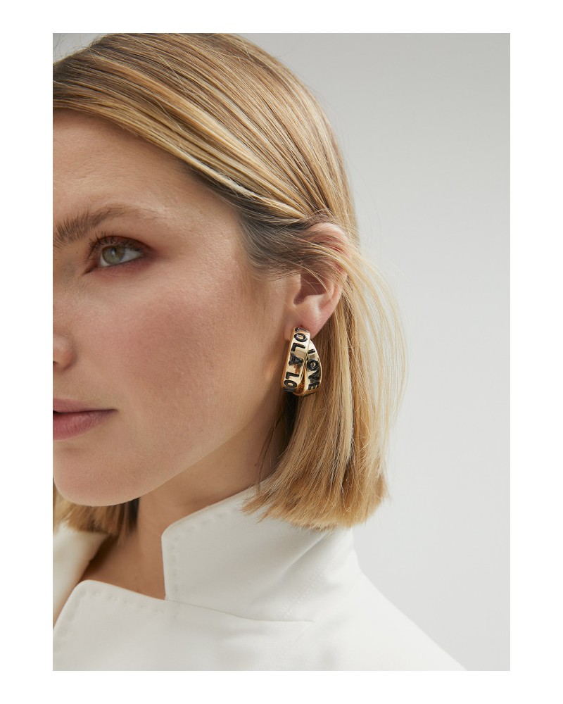 PENDIENTES DOBLE ARO DE LOLA CASADEMUNT