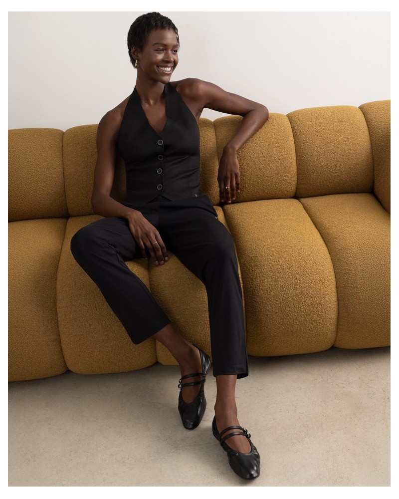 PANTALON PITILLO NEGRO DE SURKANA