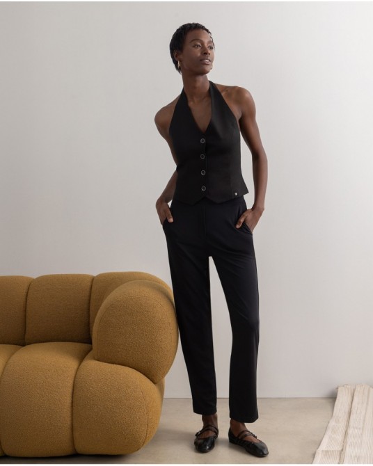 PANTALON PITILLO NEGRO DE SURKANA