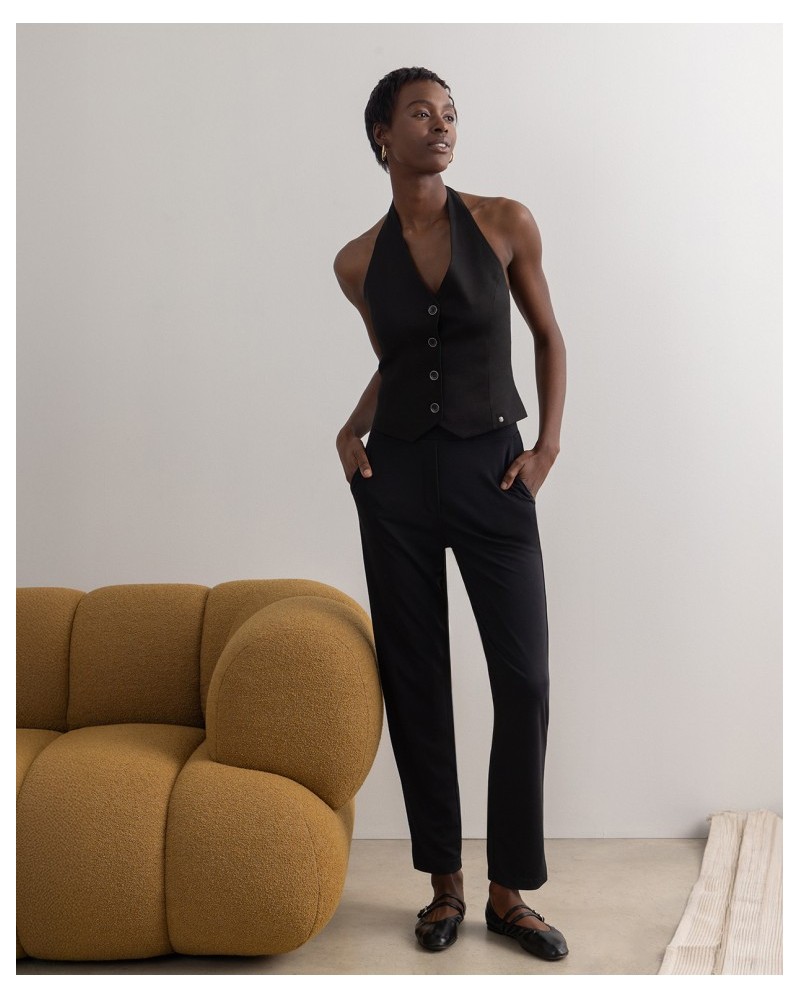 PANTALON PITILLO NEGRO DE SURKANA