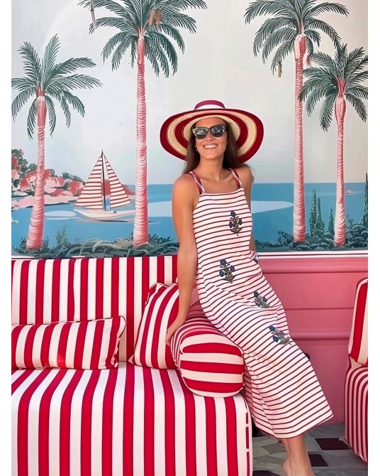 VESTIDO DE RAYAS DE VILAGALLO