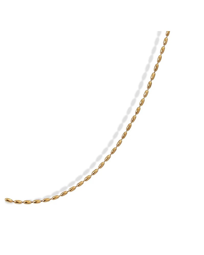 COLLAR CORTO BOLITAS ACERO ANARTXY