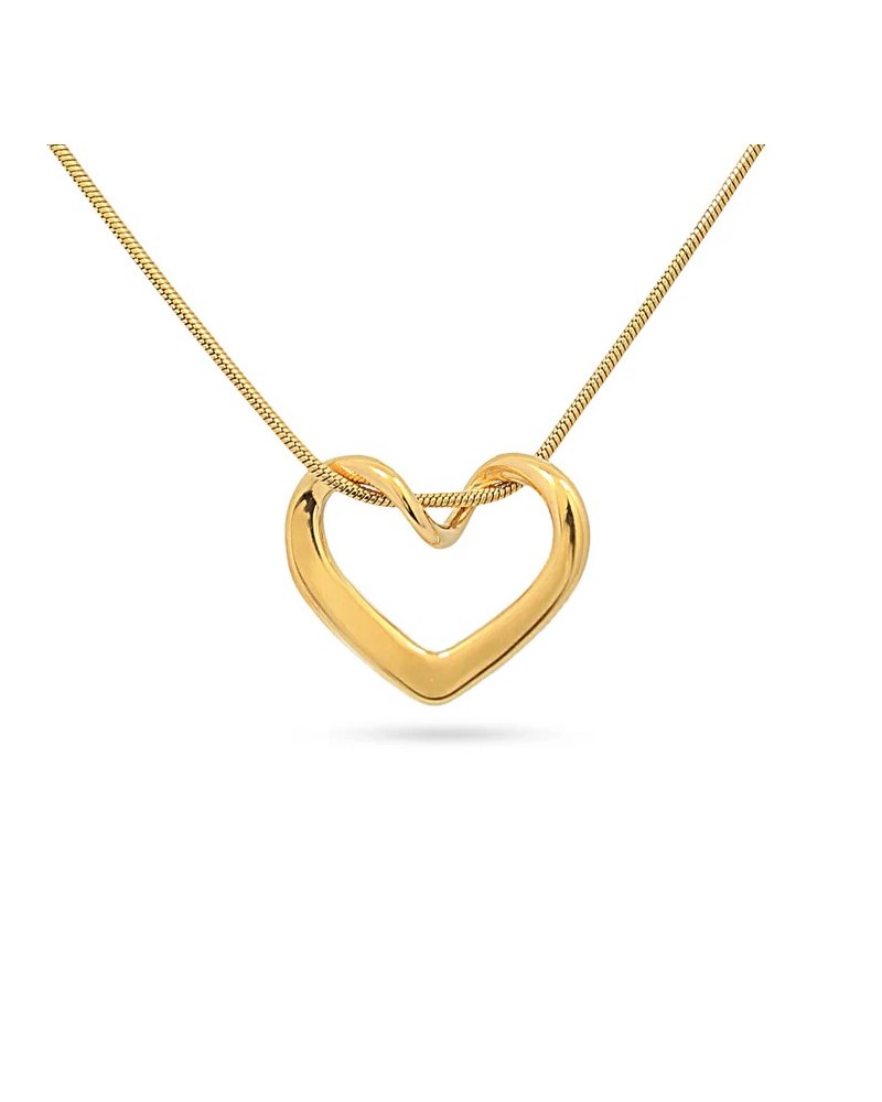 COLLAR CORAZON ACERO DE ANARTXY