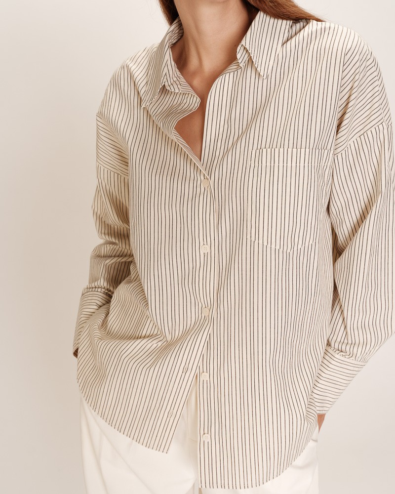 CAMISA DE RAYAS DE GRACE AND MILA