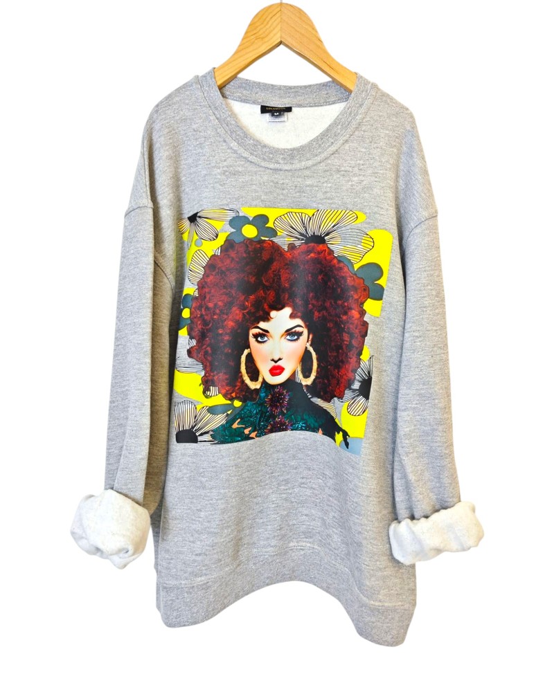 SUDADERA GRIS DE MUJER DE LOLAMOON