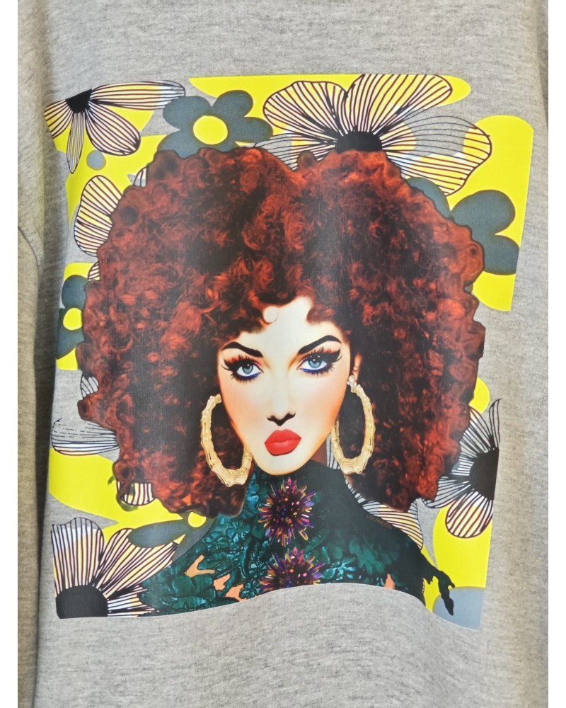 SUDADERA GRIS DE MUJER DE LOLAMOON