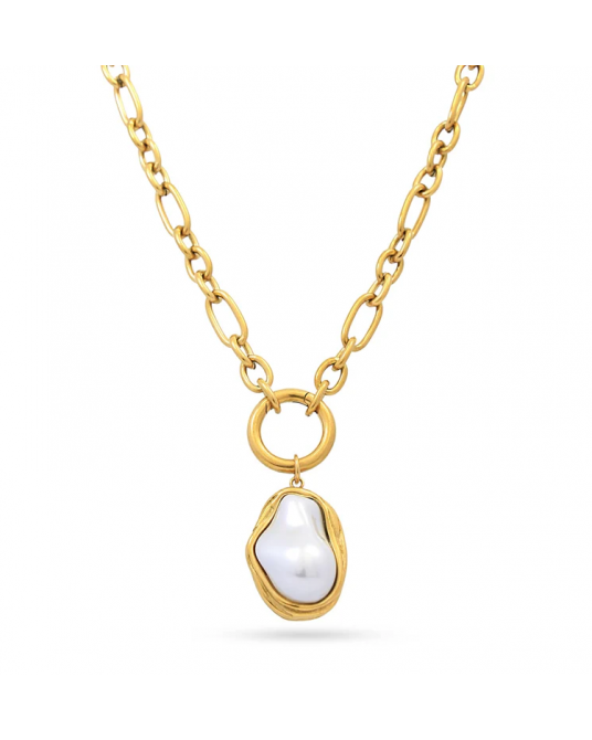 COLLAR CORTO CON PERLA DE ANARTXY