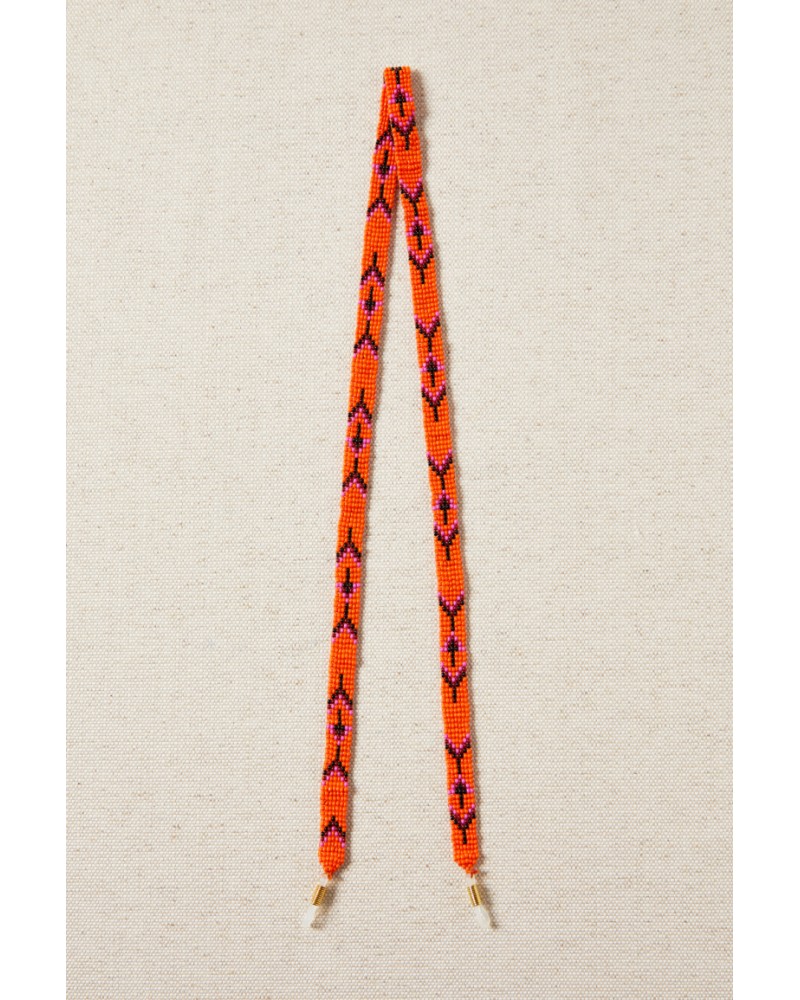 CUELGA GAFAS ABALORIOS DE LATIDO