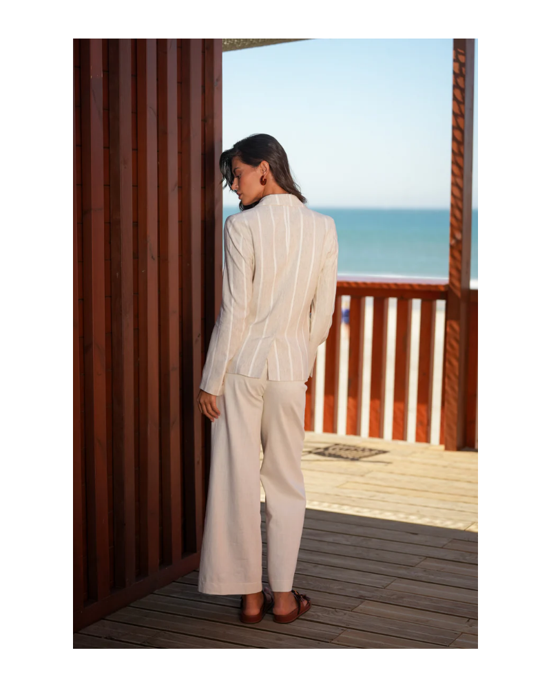 BLAZER RAYAS TONOS NEUTROS DE GUIMANOS