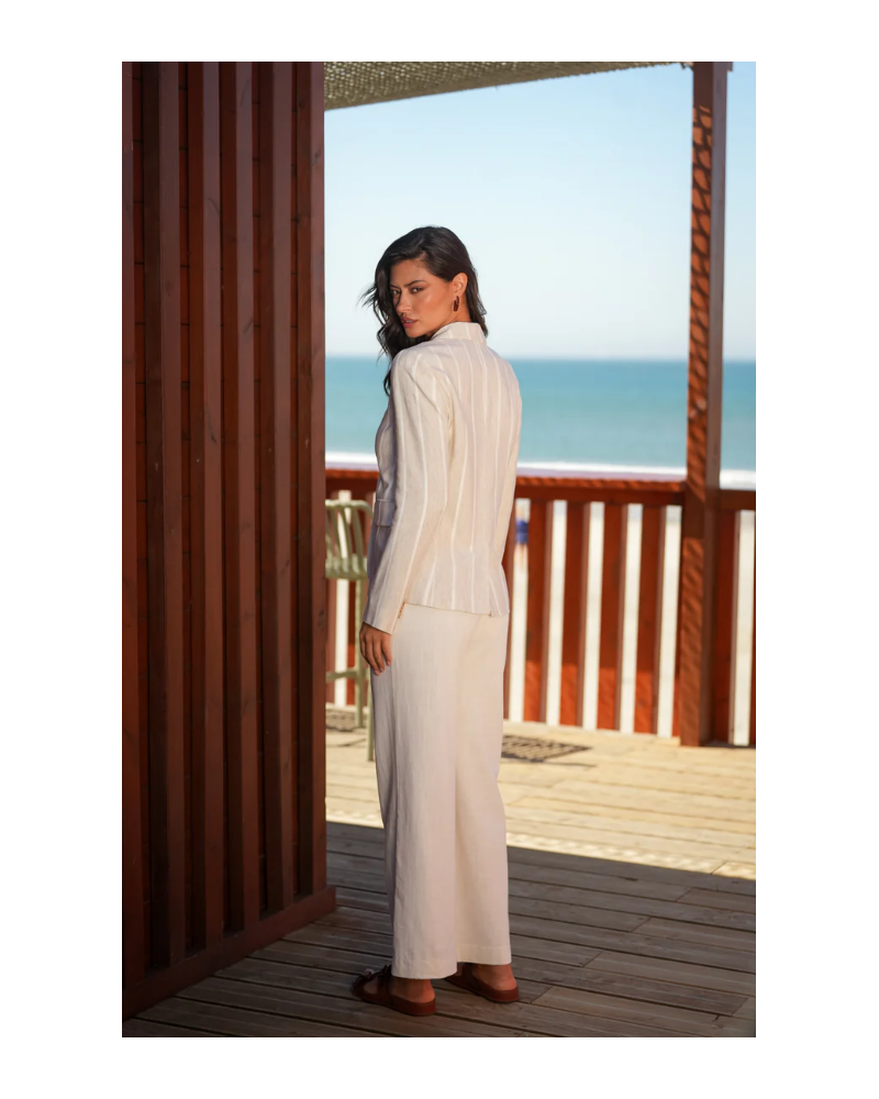 BLAZER RAYAS TONOS NEUTROS DE GUIMANOS