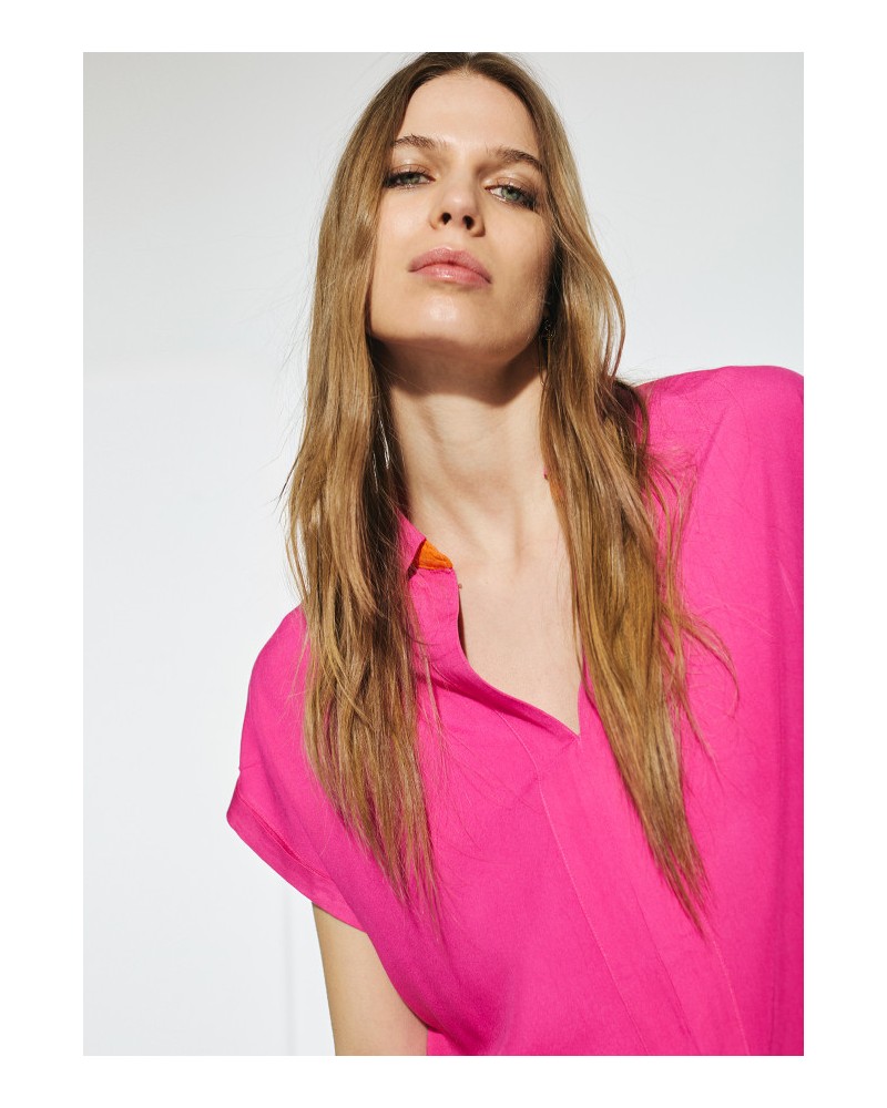 BLUSA ROSA FUXIA DE LOLA CASADEMUNT
