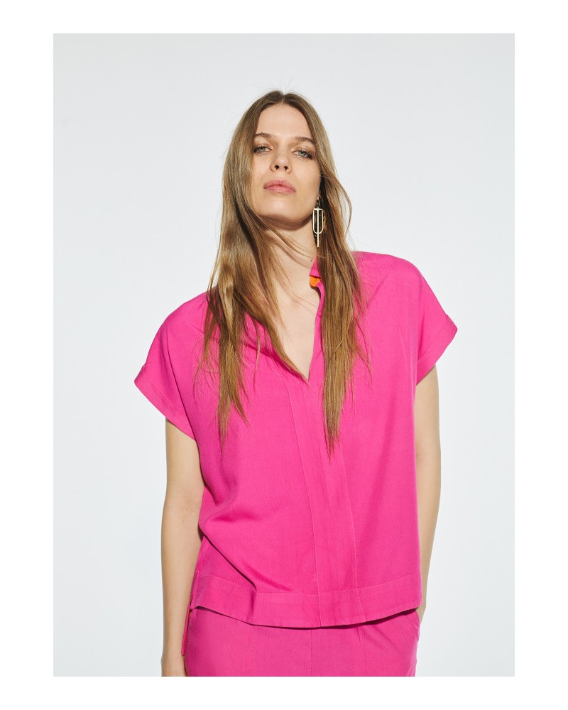 BLUSA ROSA FUXIA DE LOLA CASADEMUNT