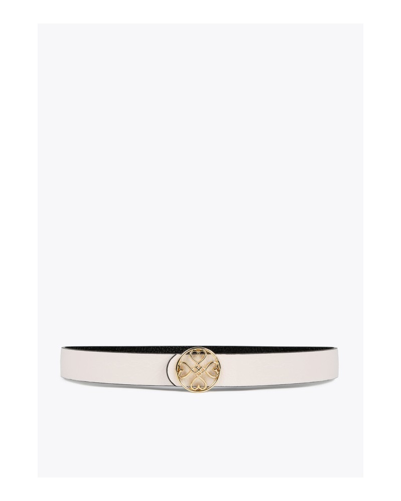 CINTURÒN REVERSIBLE BLANCO NEGRO DE LOLA CASADEMUNT
