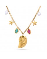 COLLAR ACERO CHARMS MARINEROS DE ANARTXY